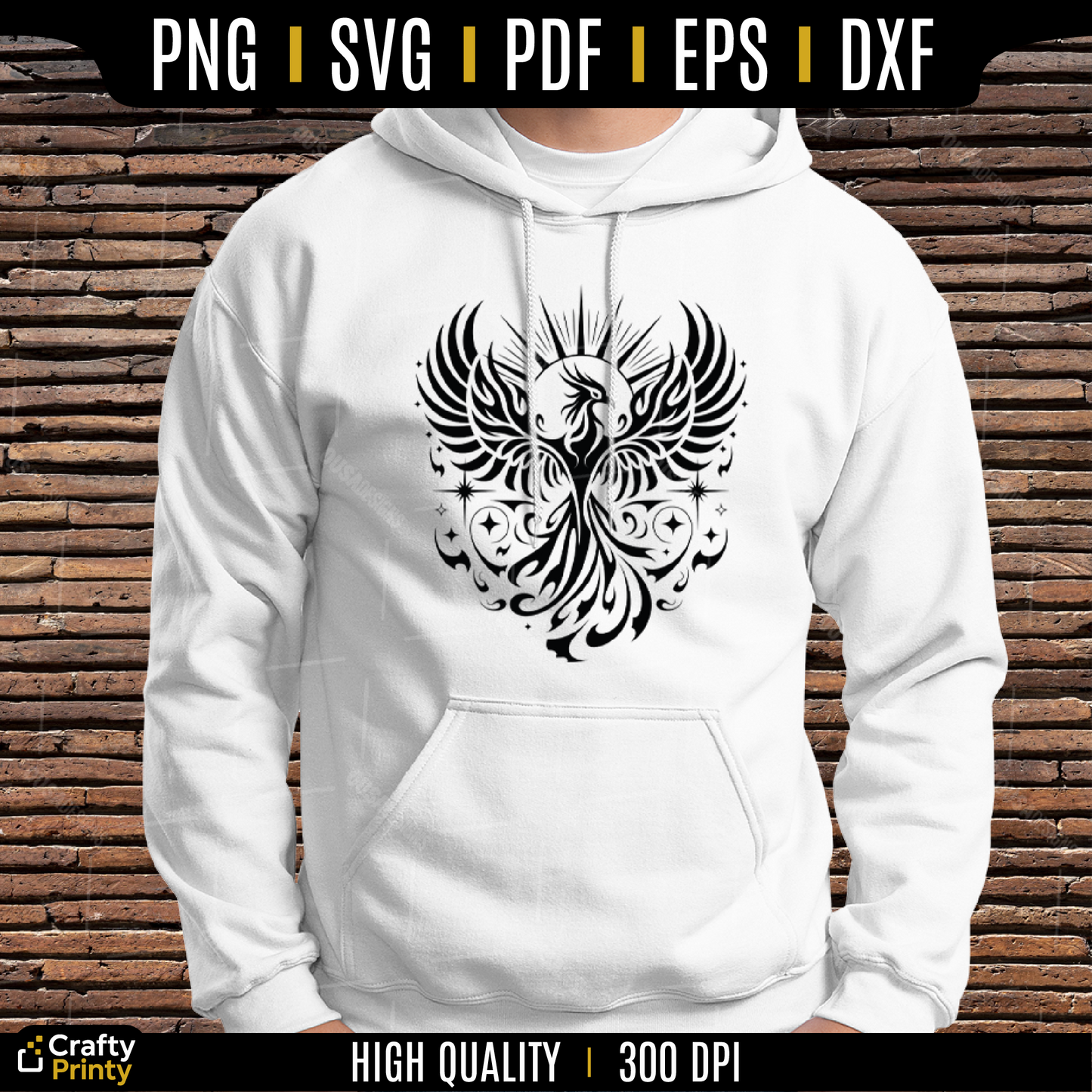 Phoenix SVG Bundle | 20 Firebird & Mythical Bird Designs for Cricut and Silhouette | Phoenix Cut Files | Instant Download